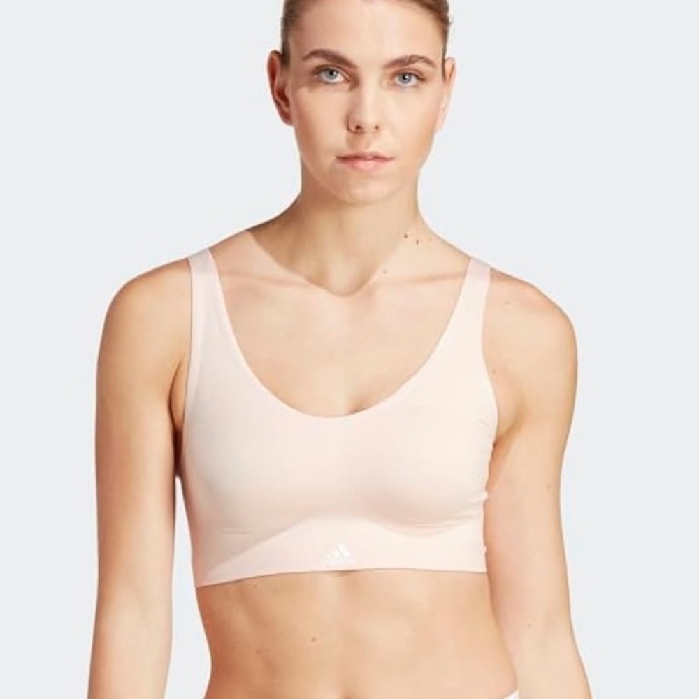 🌻NEW w/tags Adidas Naked Seamless 2-Ply Bra Women’s Size Small